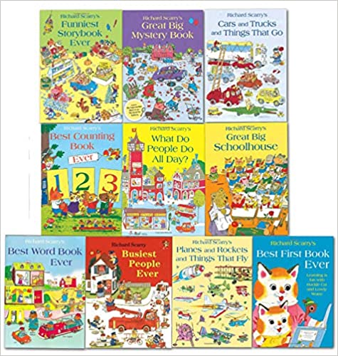 Richard Scarrys Best Collection Ever! - 10-book Collection