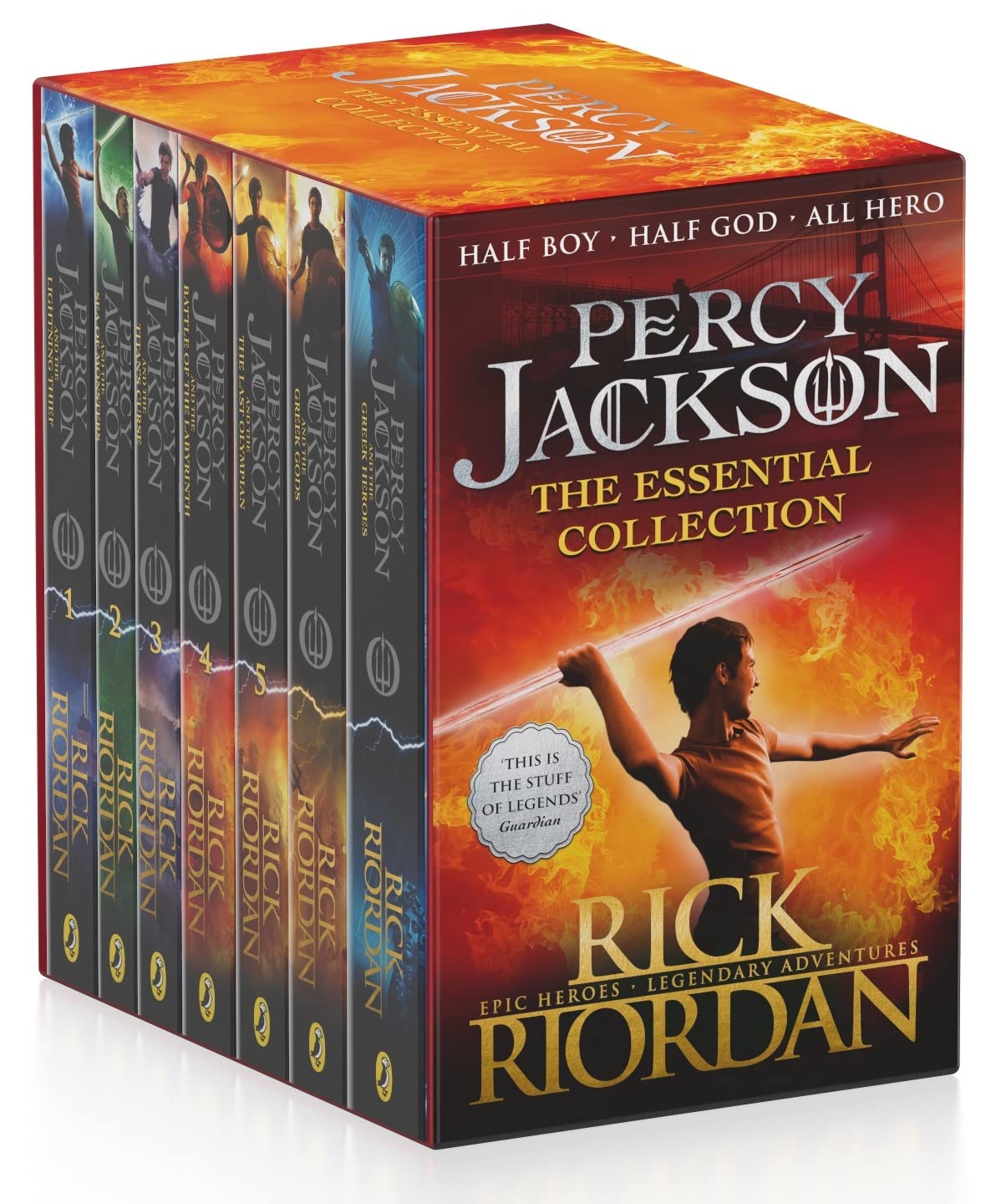 Percy Jackson Slip Case Box Set (7 Vol)