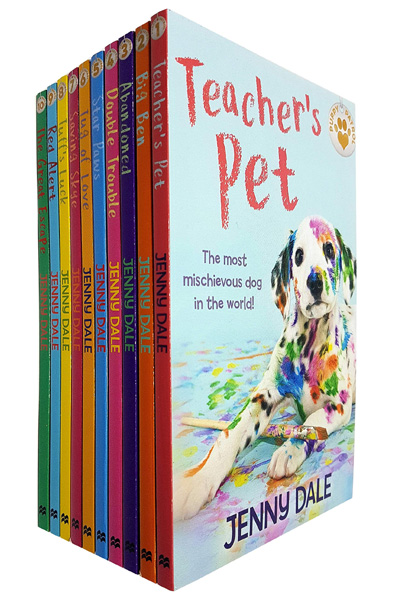 Jenny Dale Puppy Patrol Collection 10 Books Set