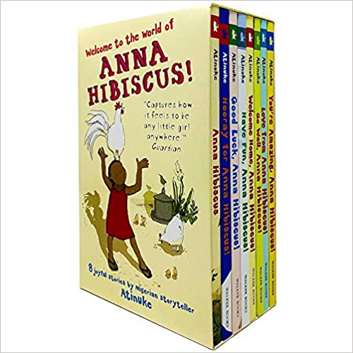 Anna Hibiscus Series 8 Books Collection Box Set By Atinuke - Anna Hibiscus Hooray For Welcome Home Good Luck Have Fun You Are Amazing Go Well